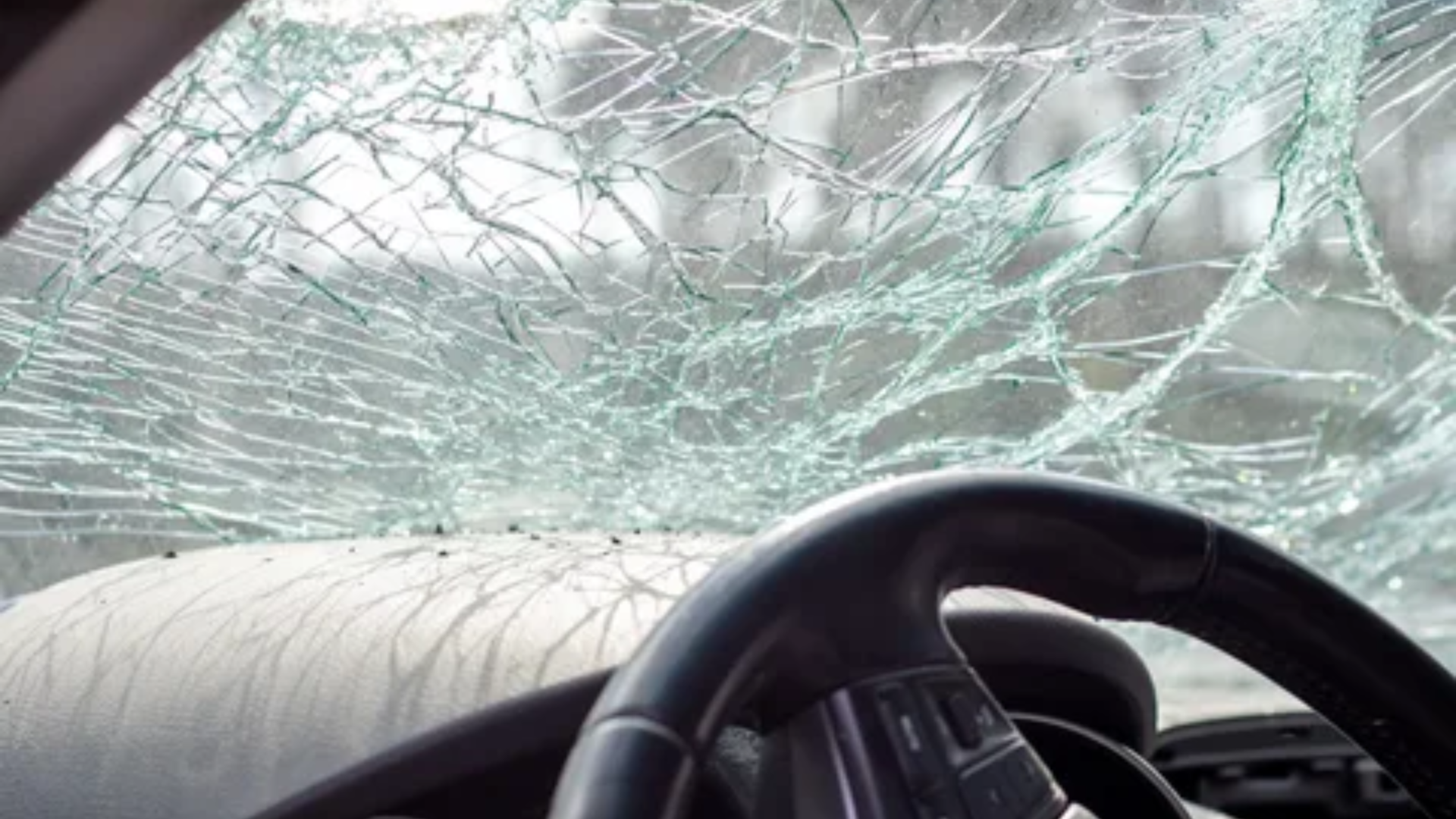 Broken Car Glass