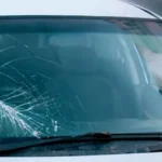 cracked windshield