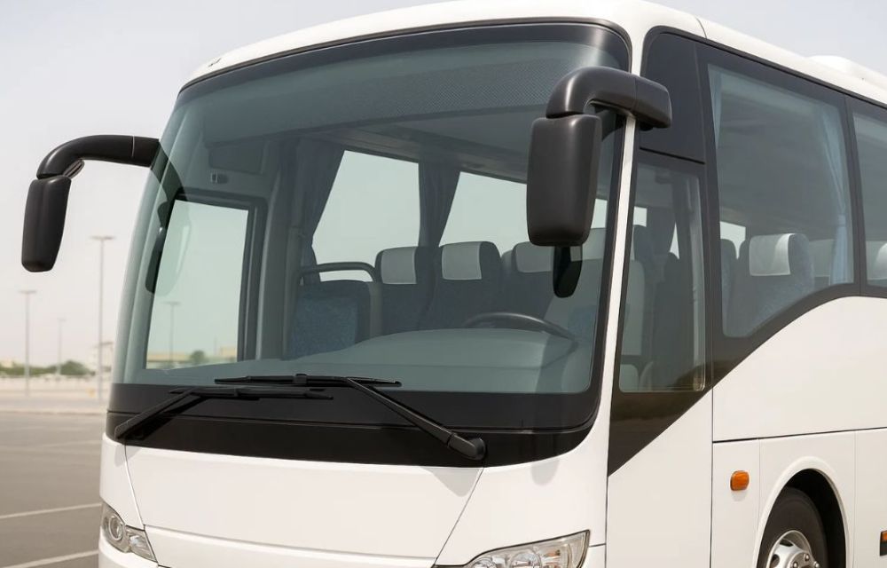 Types of Glass Used in Buses and Their Replacement Process in Abu Dhabi