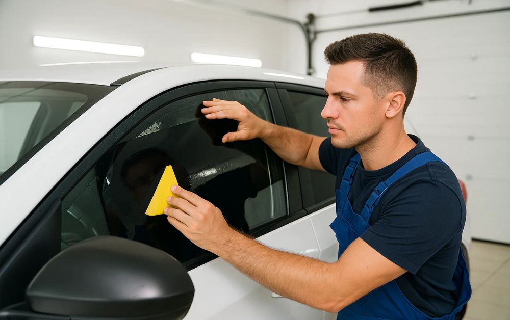 How Auto Glass Tinting Can Keep Your Car Cooler in Dubai