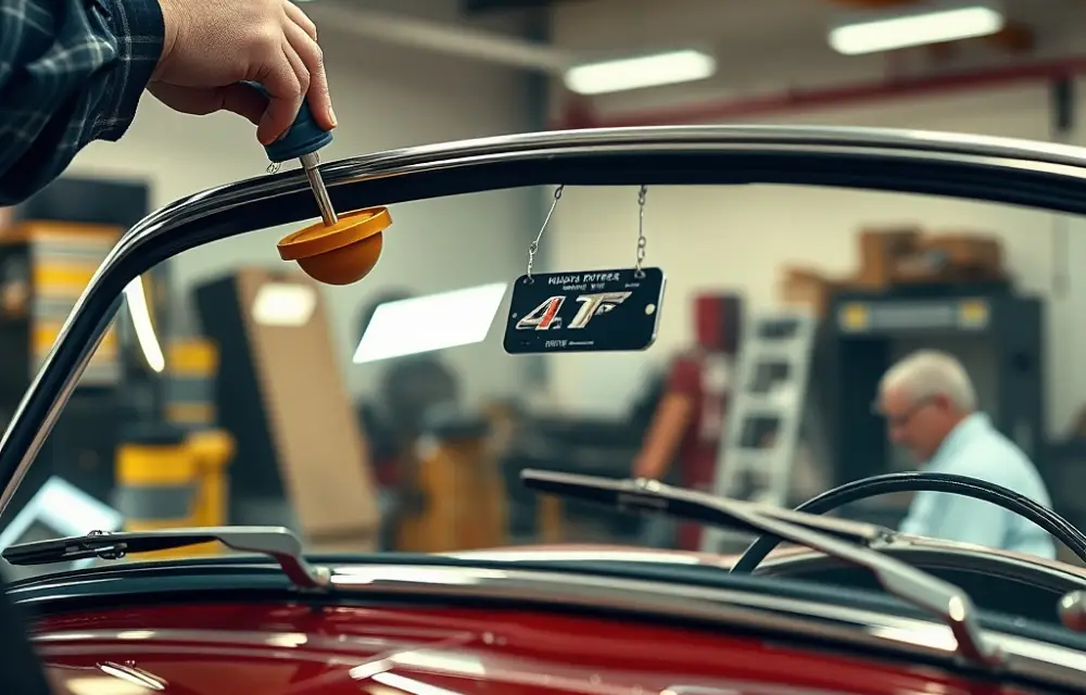 Professional Classic Car Windshield Installation Abu Dhabi Services