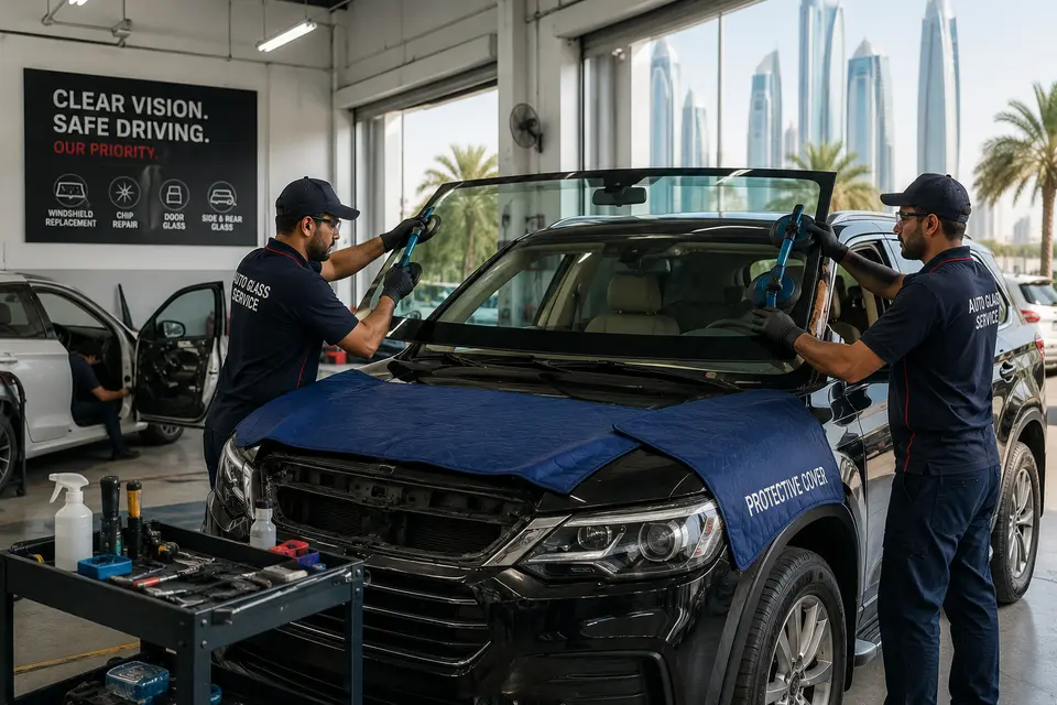 What "Car Glass Service Abu Dhabi" Should Actually Cover